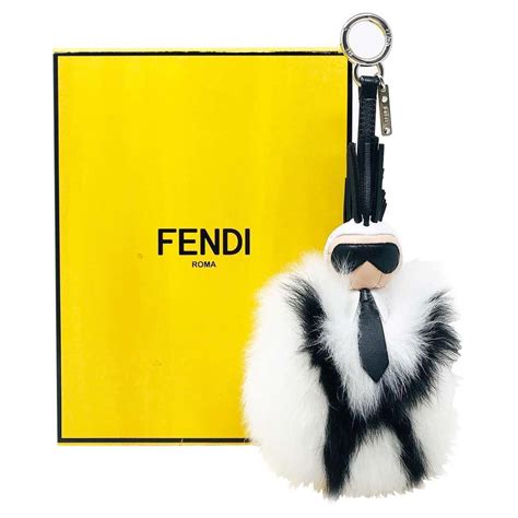 fendi charm fur white|Women's Pom.